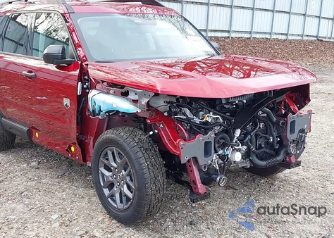 2025 Ford Bronco Sport Big Bend z USA, uszkodzony, nr VIN 3FMCR9BN7SRF01689